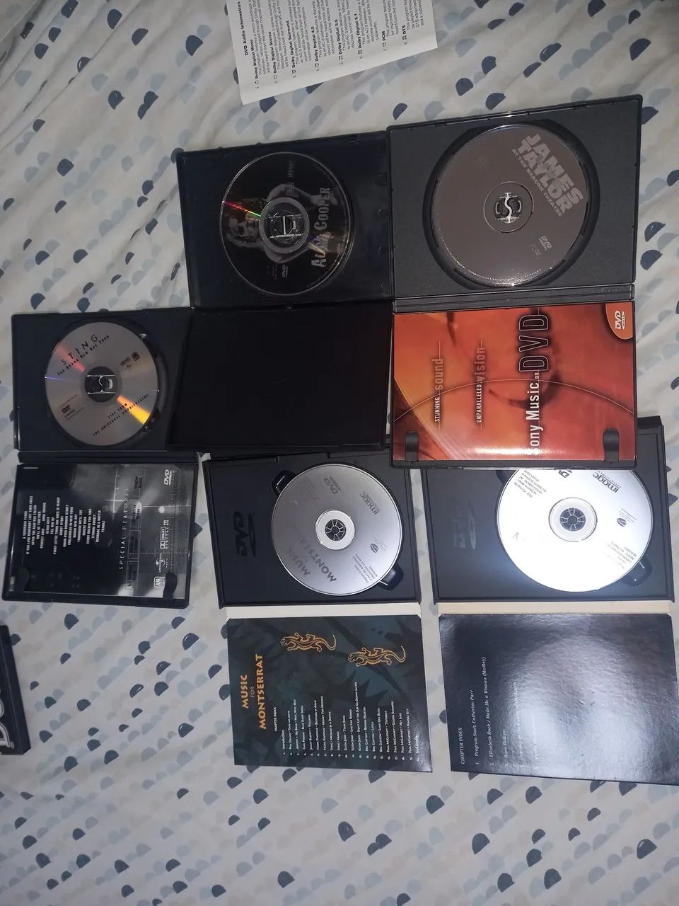 Lote DVDs Shows de Rock usado - Foto 2