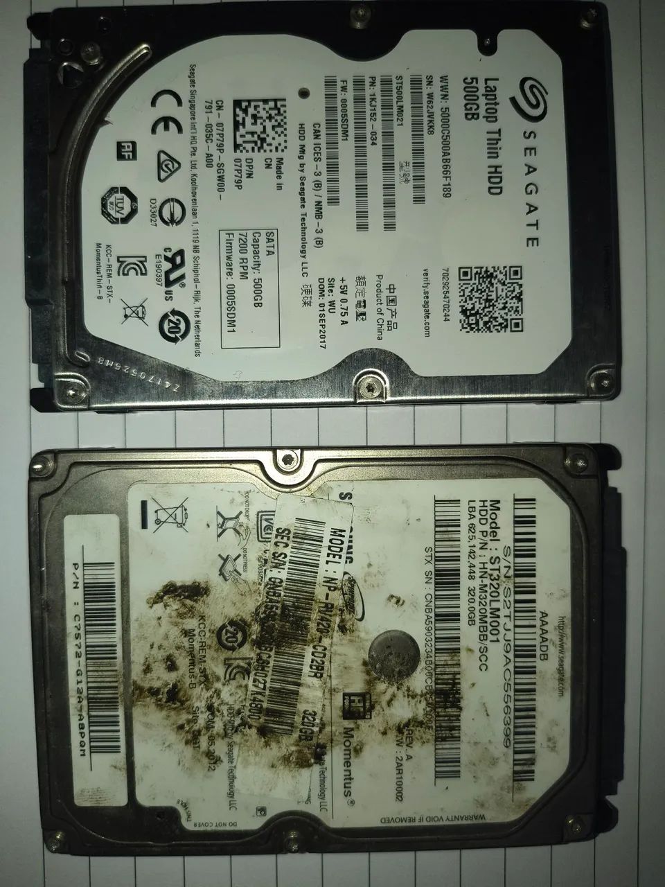 Vendo 2 HD notebook já formatado com windows e pacote office 