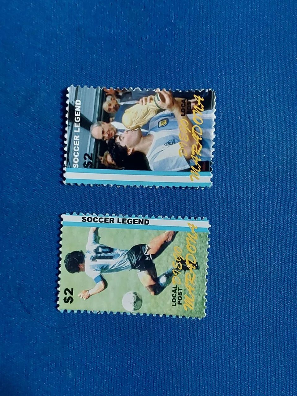 2 selos Maradona 
