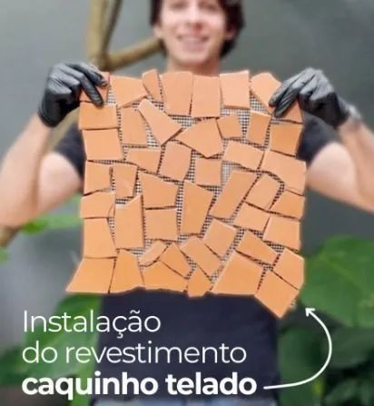 Piso de caquinho telado - Foto 3