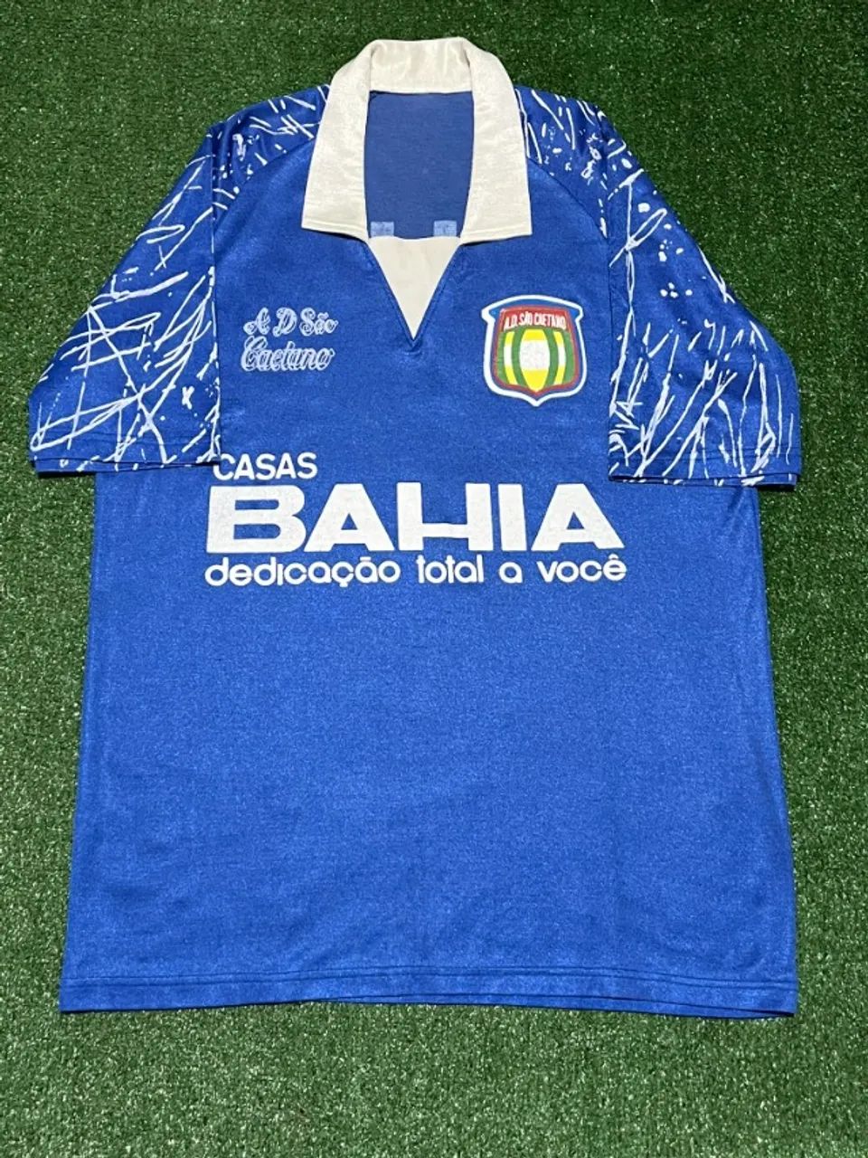 Camisa São Caetano Home 1991/1992 #3 Usada em Jogo