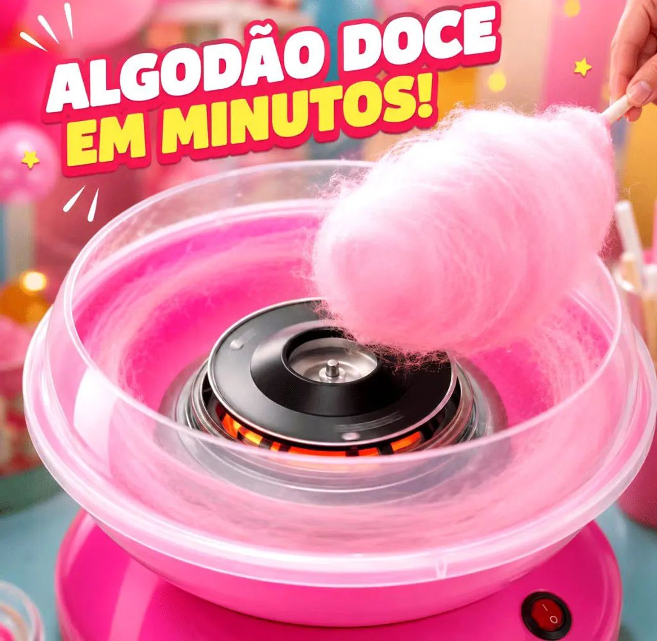 Máquina de algodão doce 