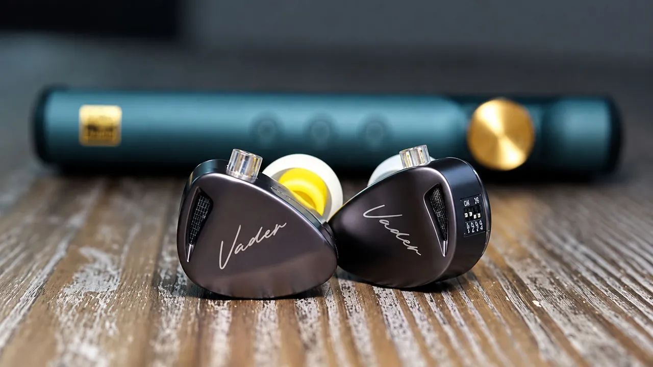 Fone KZ Vader 6 drivers alta qualidade com switch