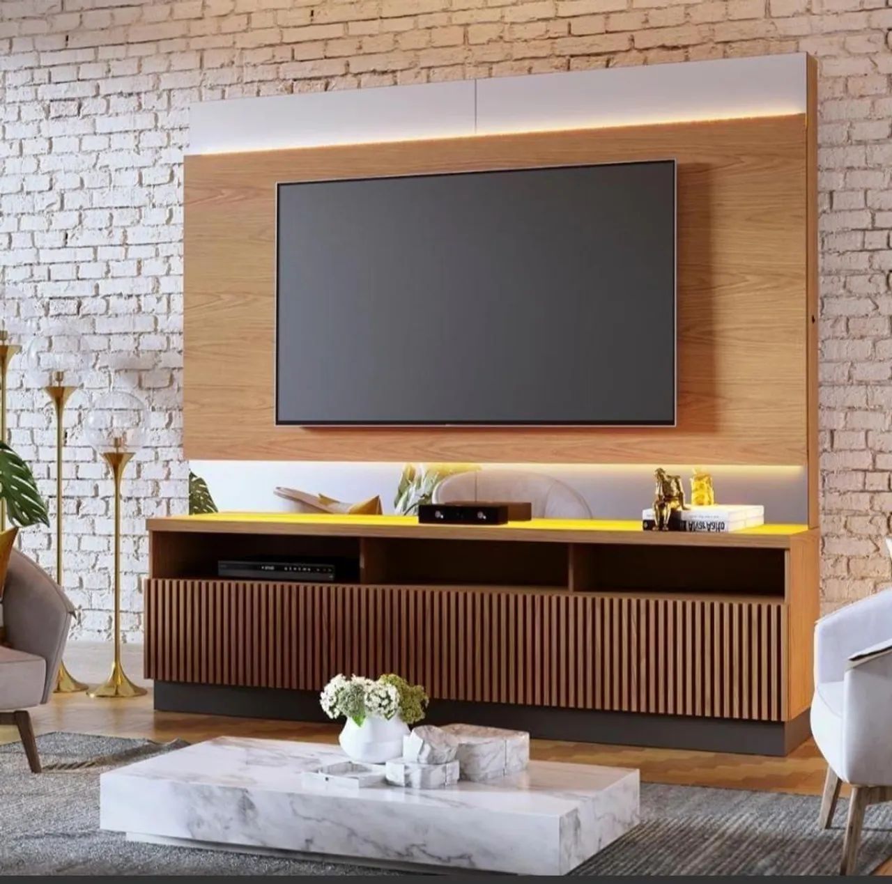Rack com Painel 