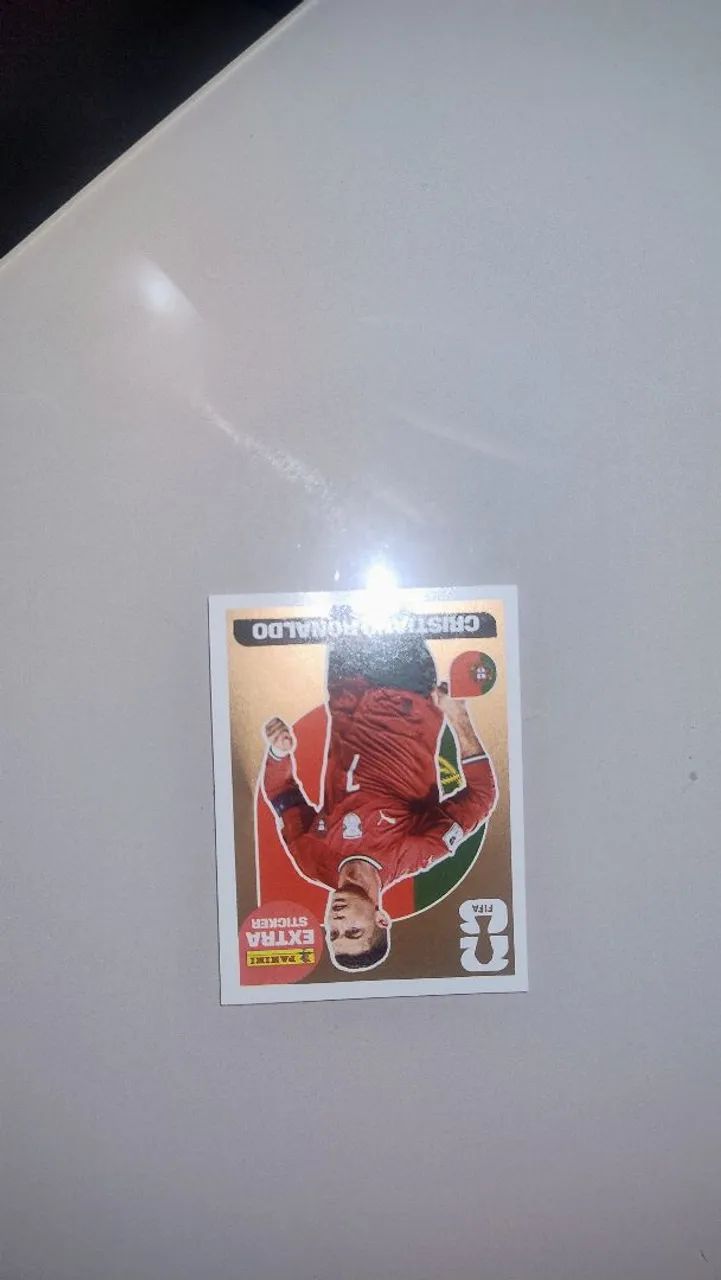 Figurinha do CR7 Bronze 2026