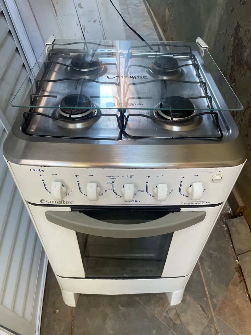 Fogão esmaltec super conservado  - Foto 5