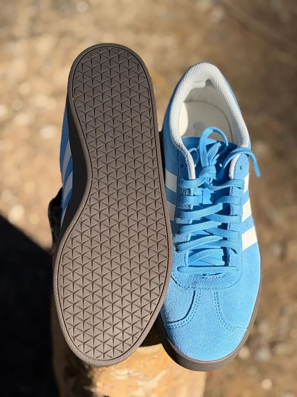 Adidas VL Court 3.0 "Azul/Branco" - Foto 4