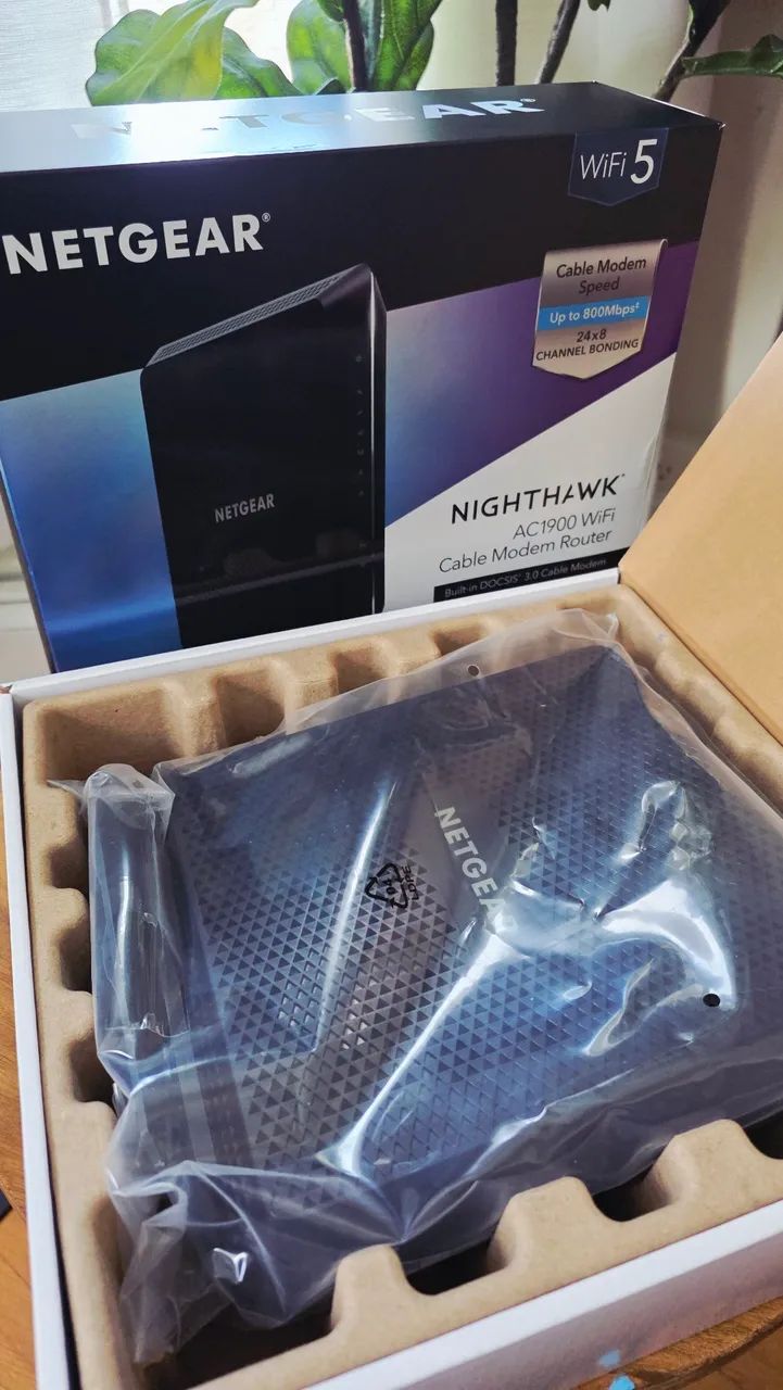 Modem e Roteador NetGear NighThawk AC1900 WiFi 5 - Foto 3