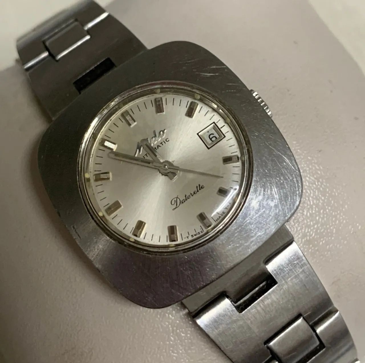 Relógio Mido Datorette Automatic Vintage Aço Suíço  - Foto 3
