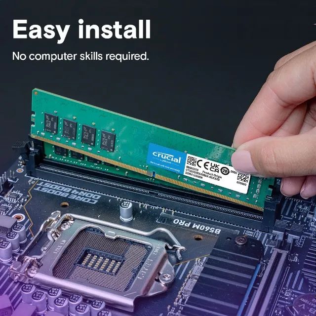Crucial 8GB DDR4-2400 UDIMM - Memória RAM - Parque da Fonte, São