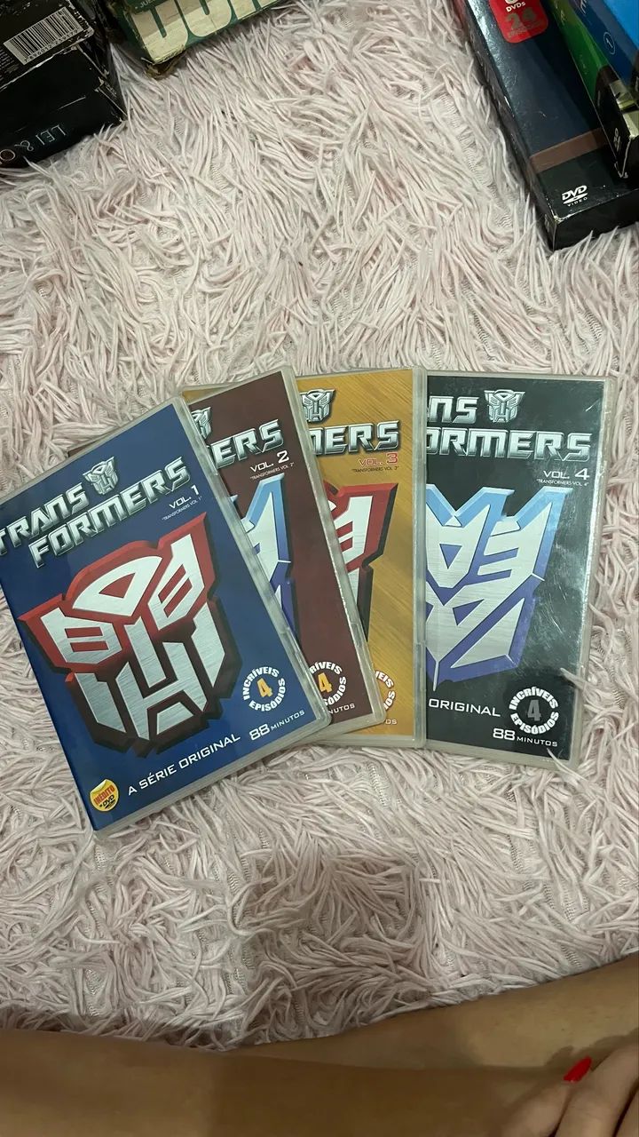 DVDs Transformers- 4 volumes 