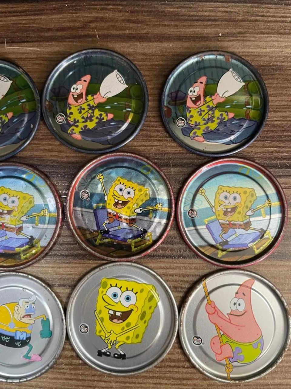 Tazo elma chips Bob Esponja metal - Foto 5
