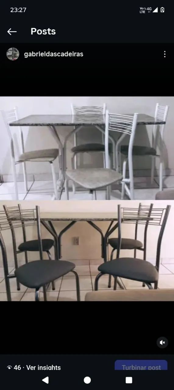 Fábrica e Reformas de cadeiras - busca e entrega - Foto 2
