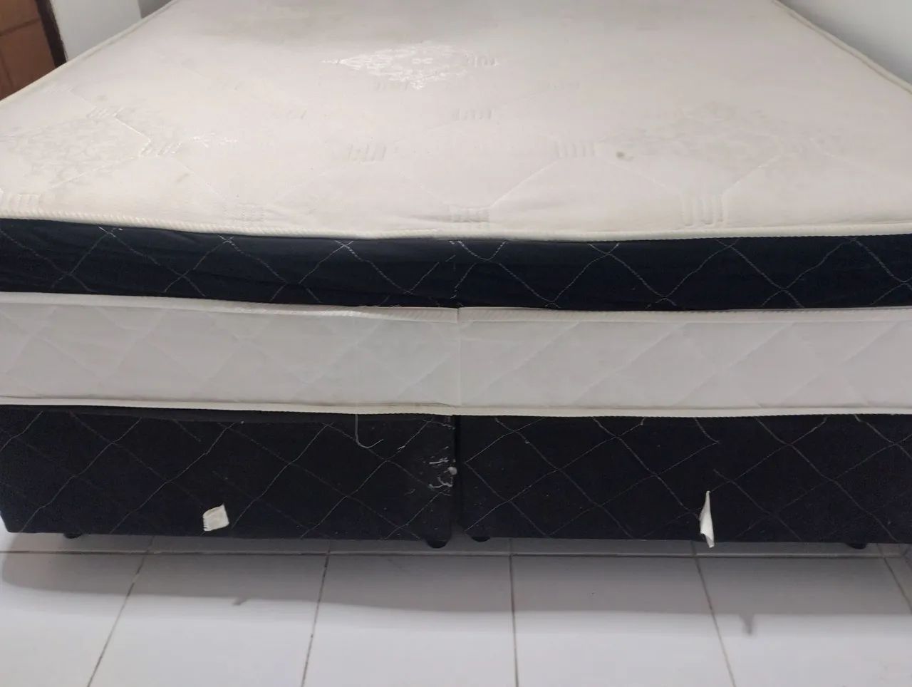 ENTREGO, conjunto de cama box casal quenm
