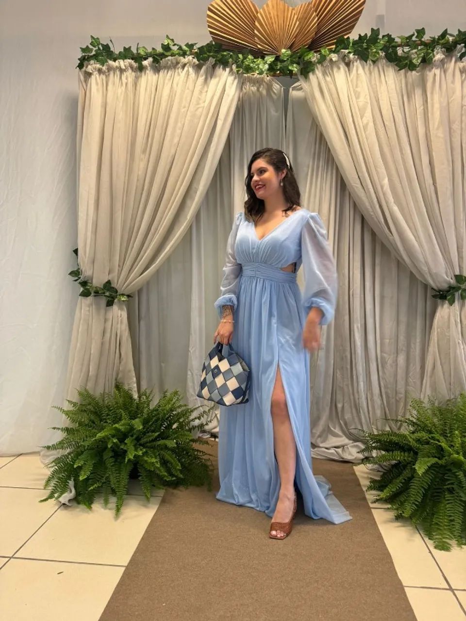 Vestido azul Tiffany - Foto 2