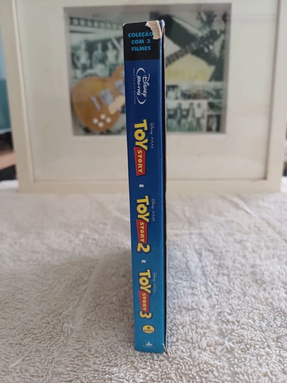 Box Blu-ray Toy Story - Coleção Com 3 Filmes (Com Luva) Original