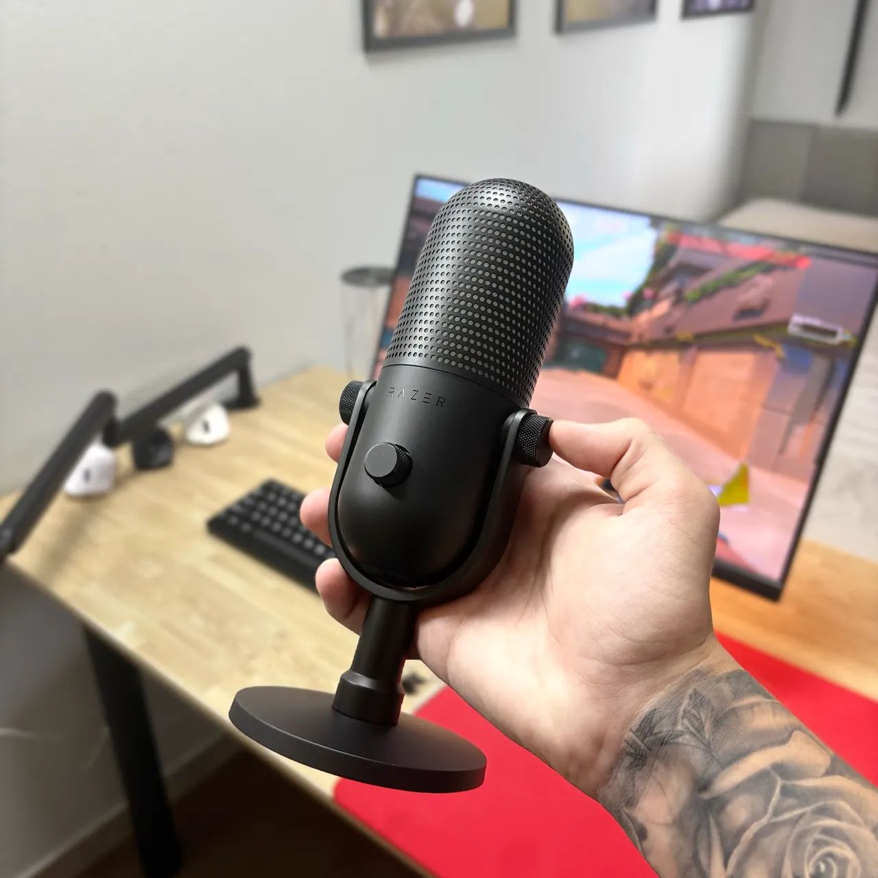 Microfone Razer Seiren V3 Chroma
