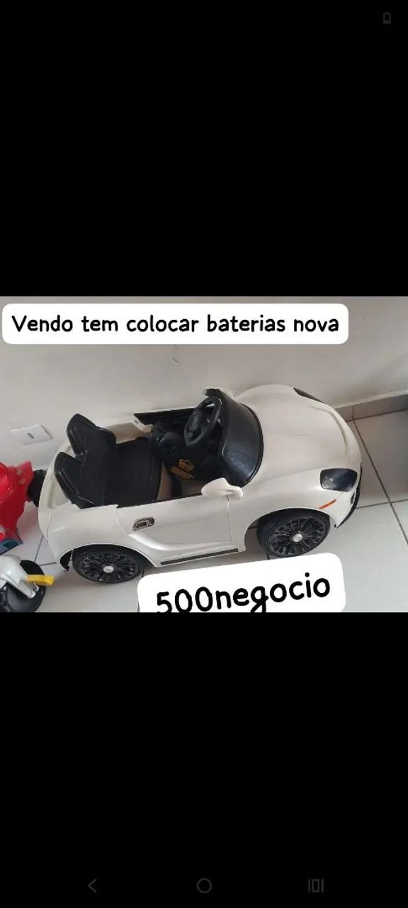 Carrinho elétrico infantil 