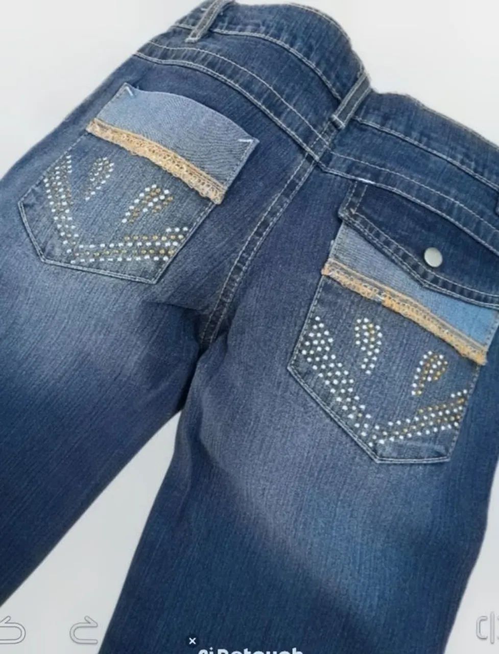 Calça jeans menina  - Foto 5