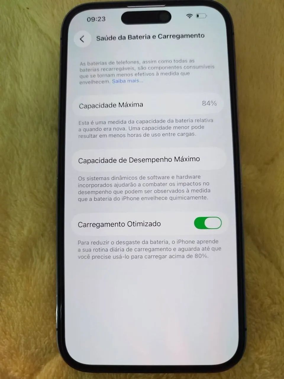 iPhone 14 pro 256 bateria 84% - Foto 5