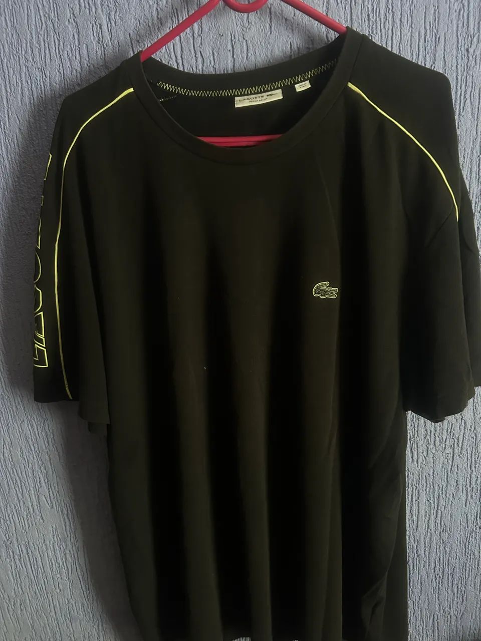 Camisa Lacoste Letreiro T6