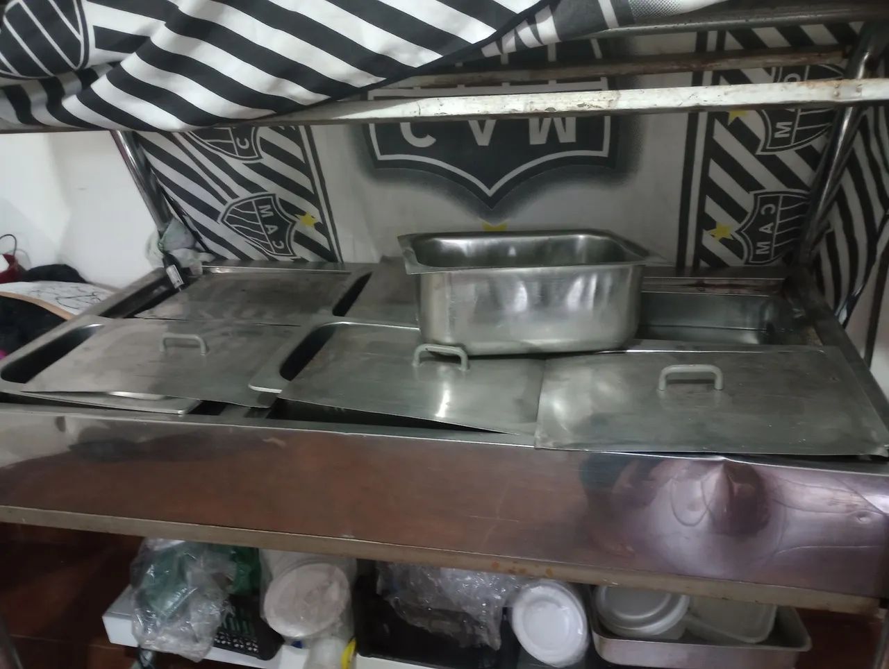 Itens de cozinha industrial 
