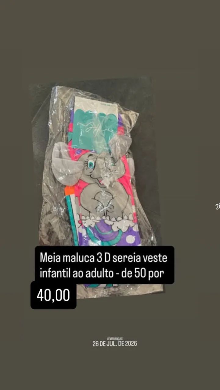 Meia maluca  - Foto 2
