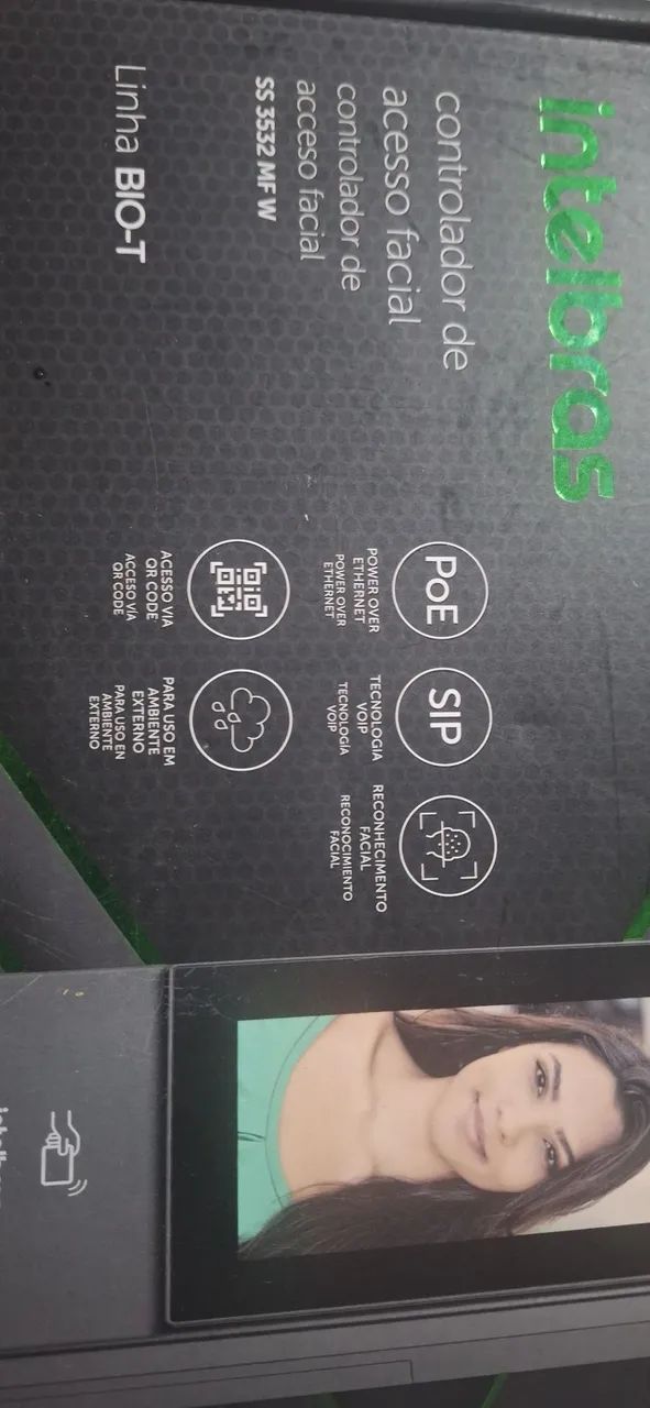 Controlador de Acesso Facial Intelbras 