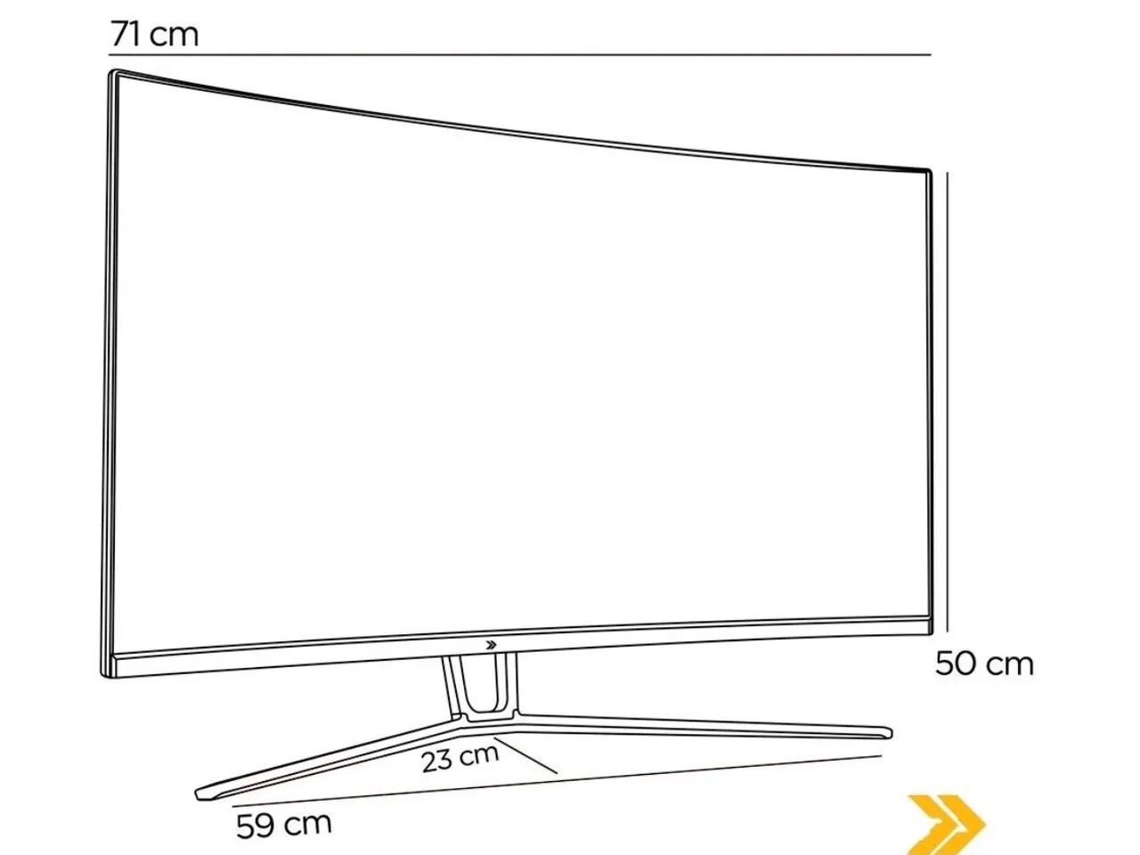 Monitor gamer curvo 31.5 polegadas  - Foto 5