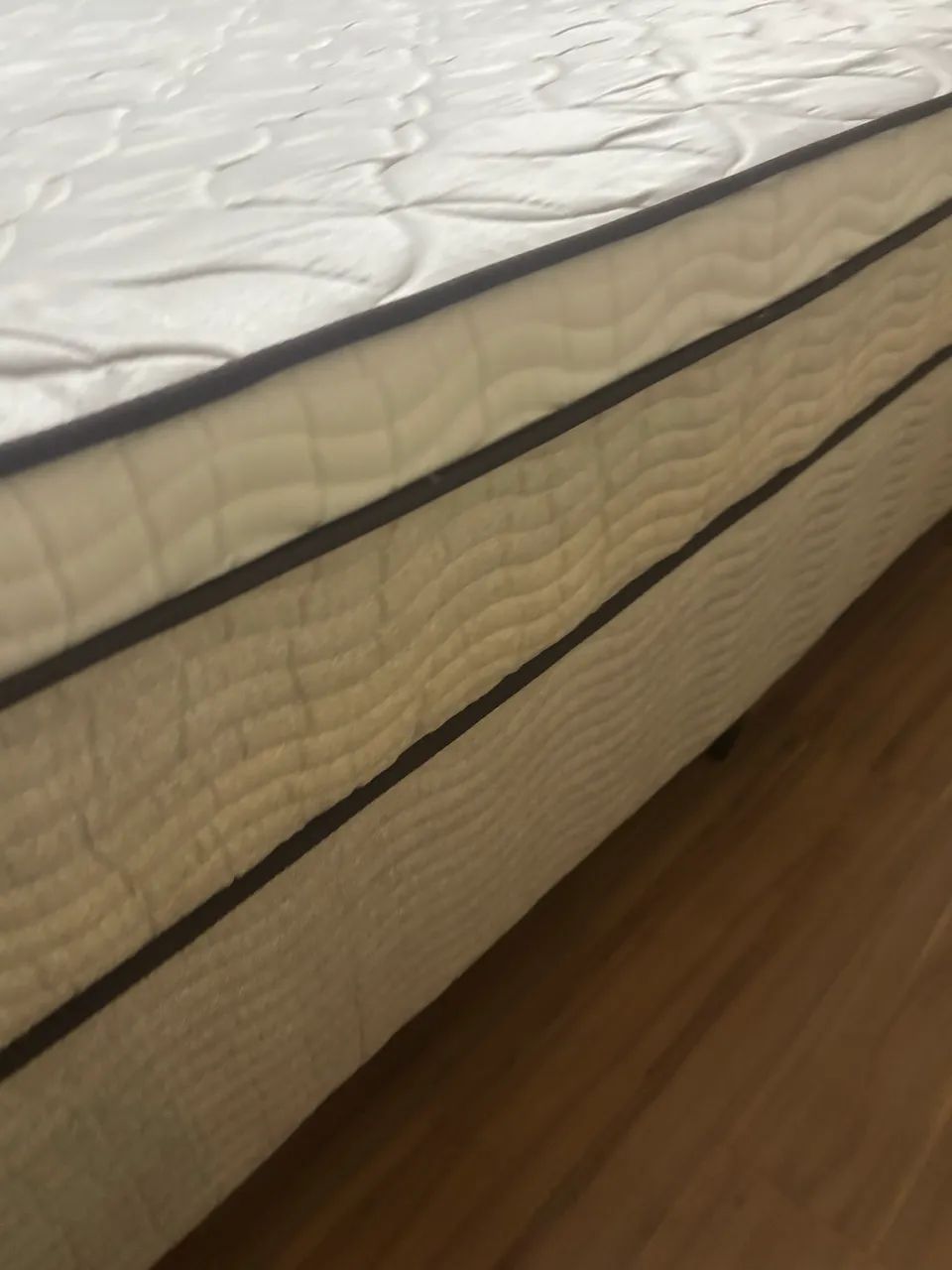 Cama box casal ( cama + colchão) ortobom  - Foto 5