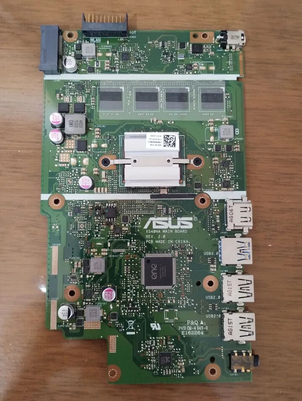 Placa mãe notebook Asus x543n/x540na como nova!