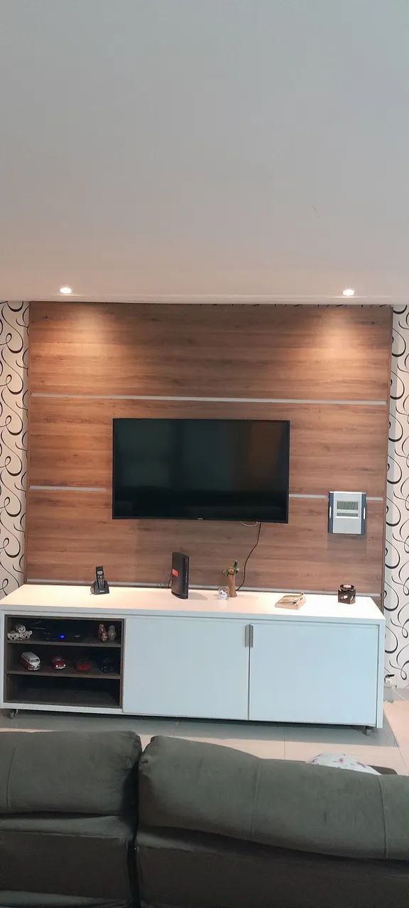 Rack + Painel  (Feito em Marcenaria) - Foto 5