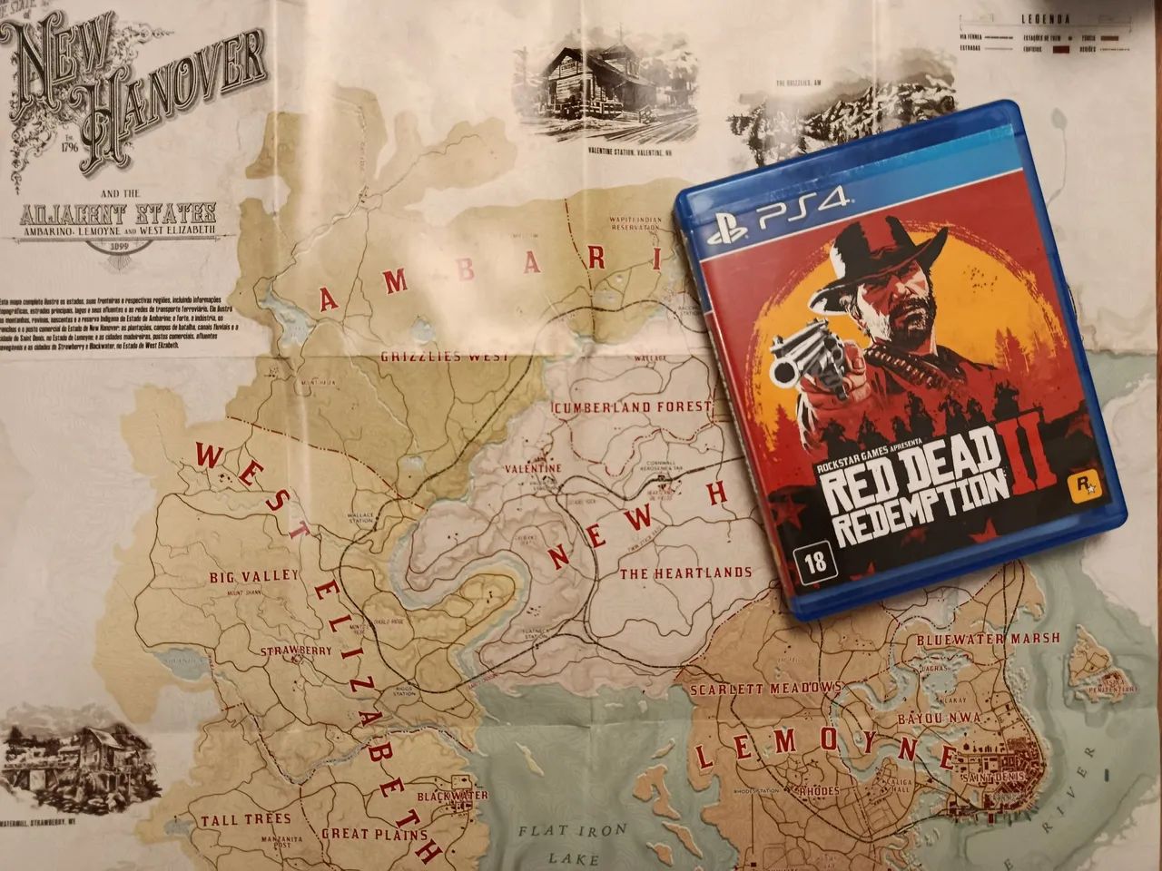 Playstation 4 FAT (PS4 FAT) + 2 Controles + 5 Jogos + HD externo de 500GB. (Usado). - Foto 5