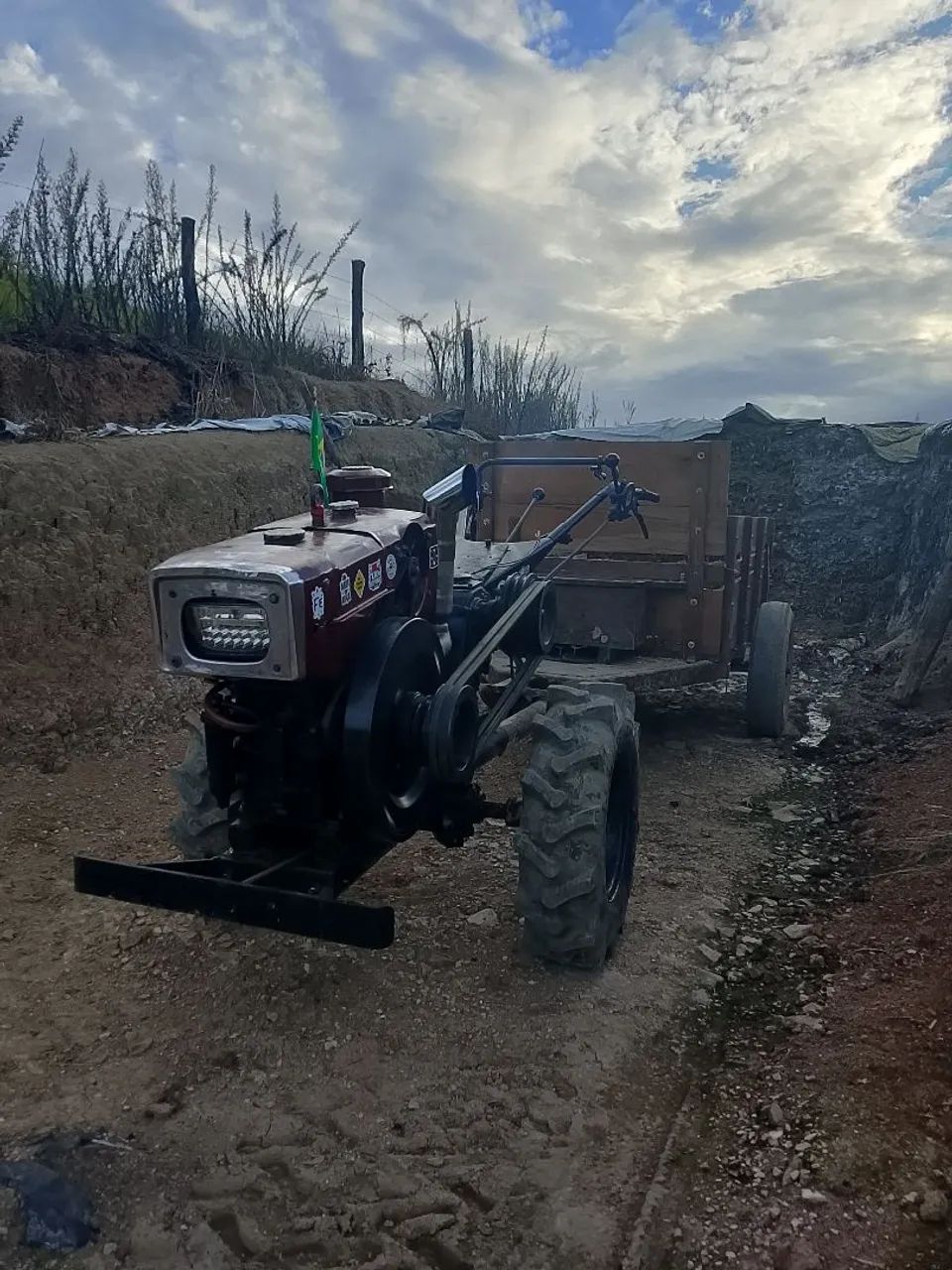 Tobata kr90+carreta+plantadeira - Foto 6