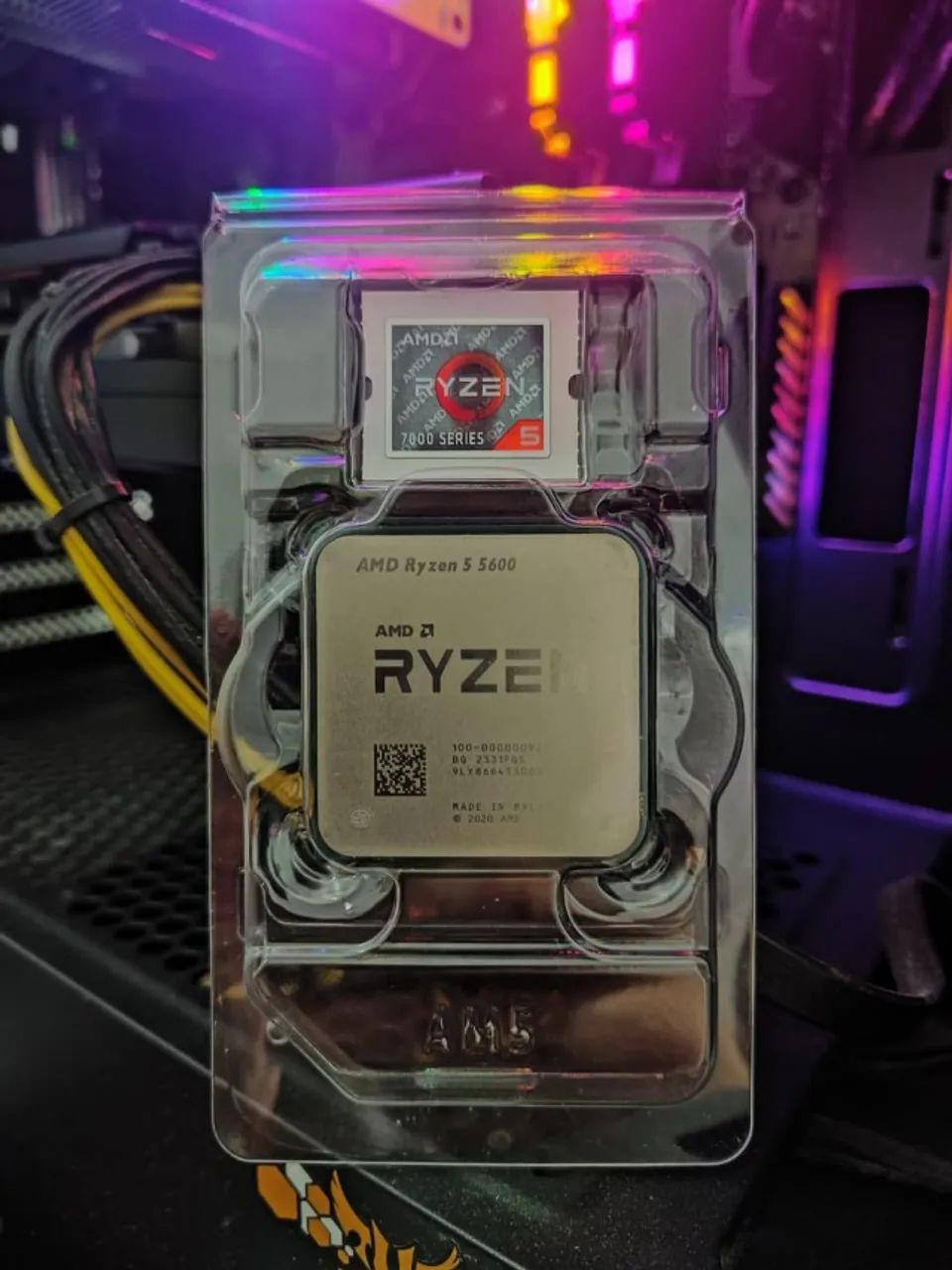 Processador AMD Ryzen 5600 + Memoria ram 16G 3200mhz CL16 SOMENTE