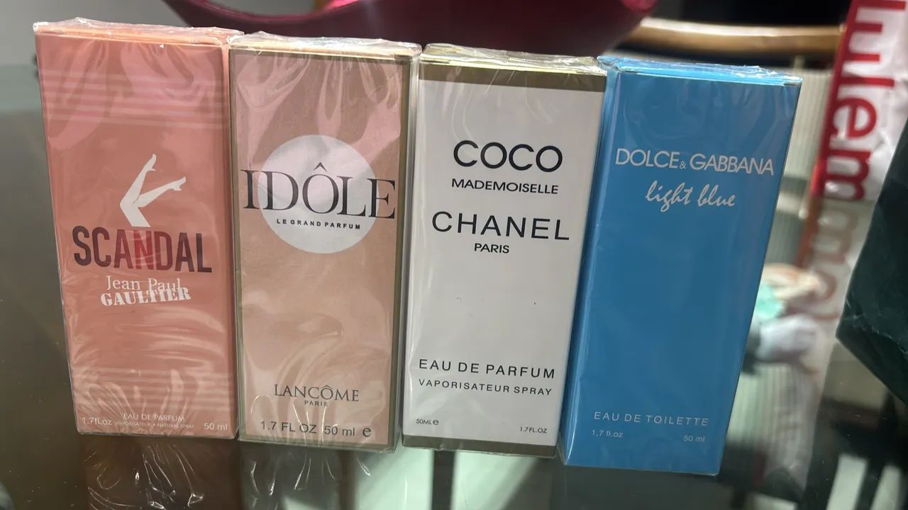 Perfumes importados 50 reais cada