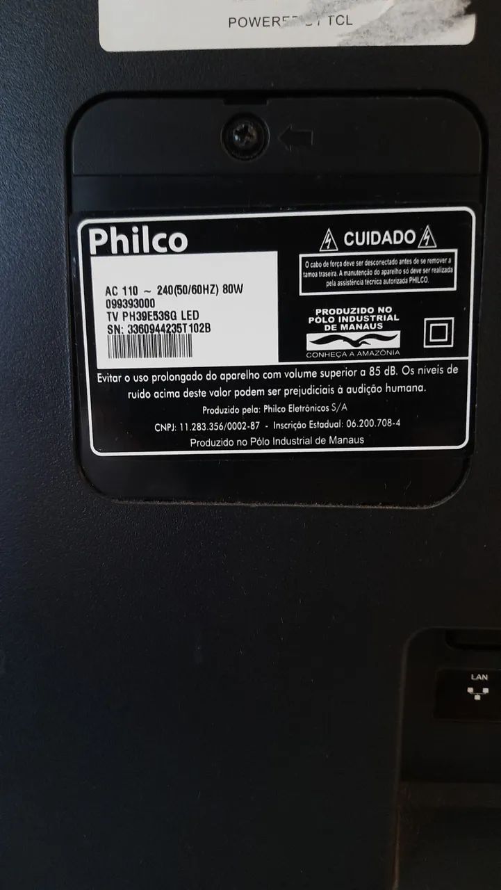 Tv Phlico Led 39" (Defeito) - Foto 3