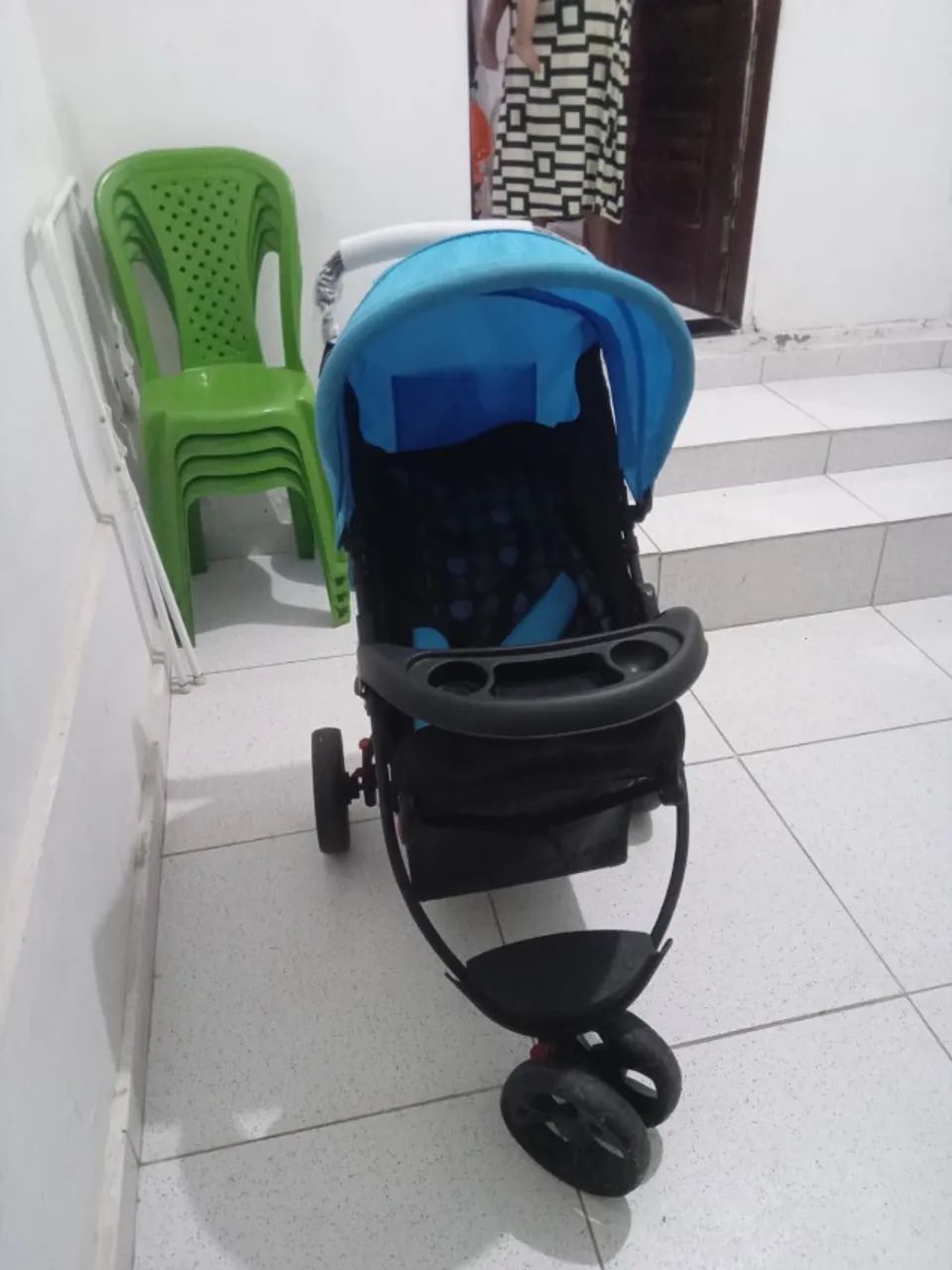 CARRINHO DE BEBÊ EM ÓTIMO ESTADO - Foto 5