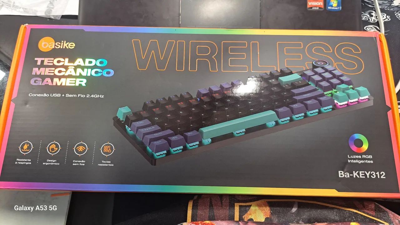 Teclado mecanico gamer basike - Foto 3