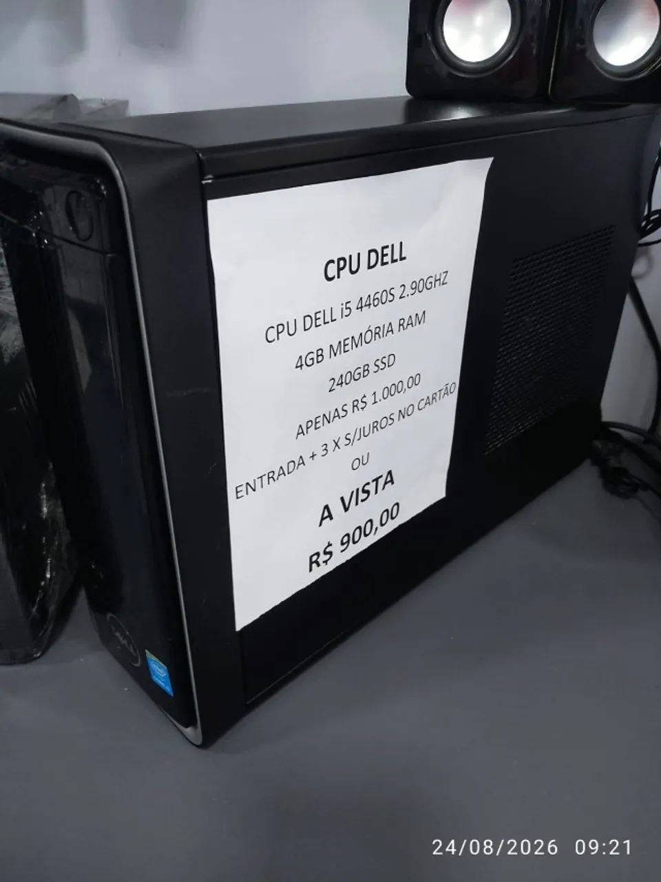 CPU DELL i5 4GB 240SSD