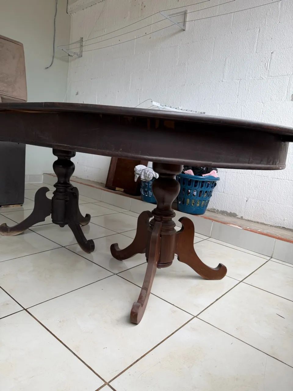 Mesa de jantar madeira provençal 