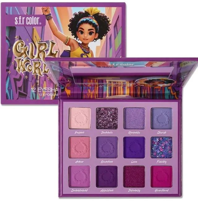 paleta de sombras - girl world - Foto 2