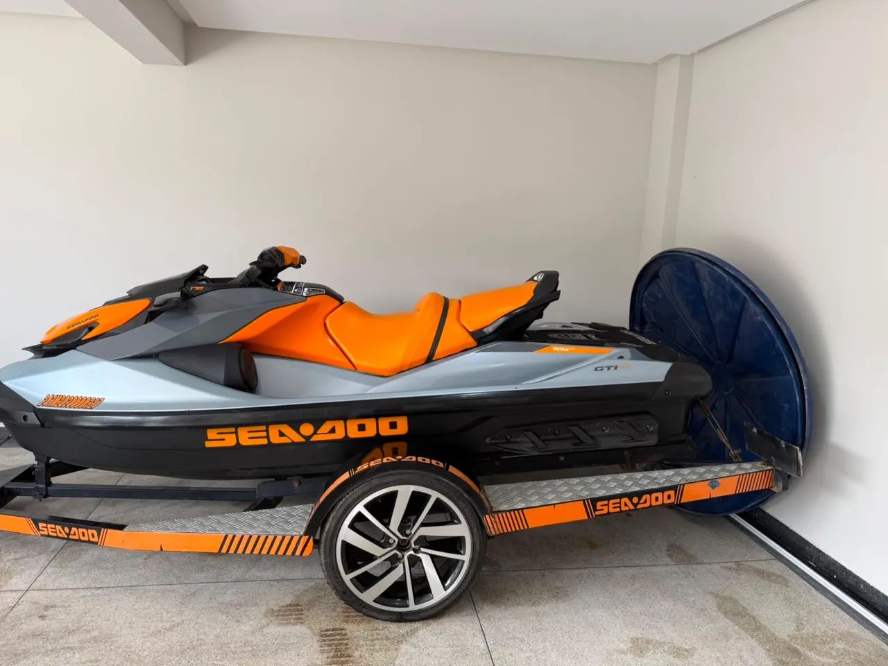 Vendo jet ski seadoo gti 170 2020 muito novo - Foto 4