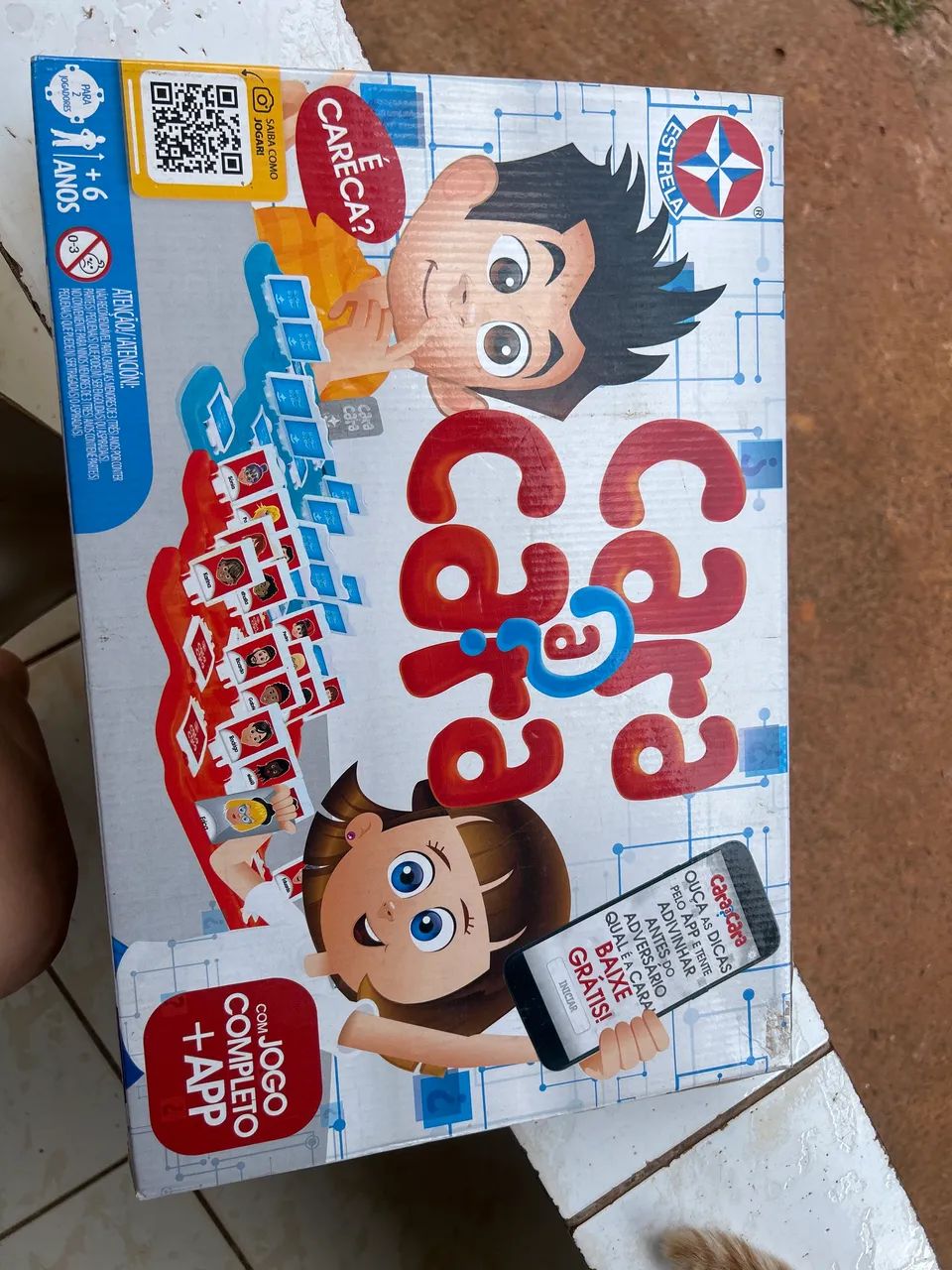 Vende se jogo cara a cara 