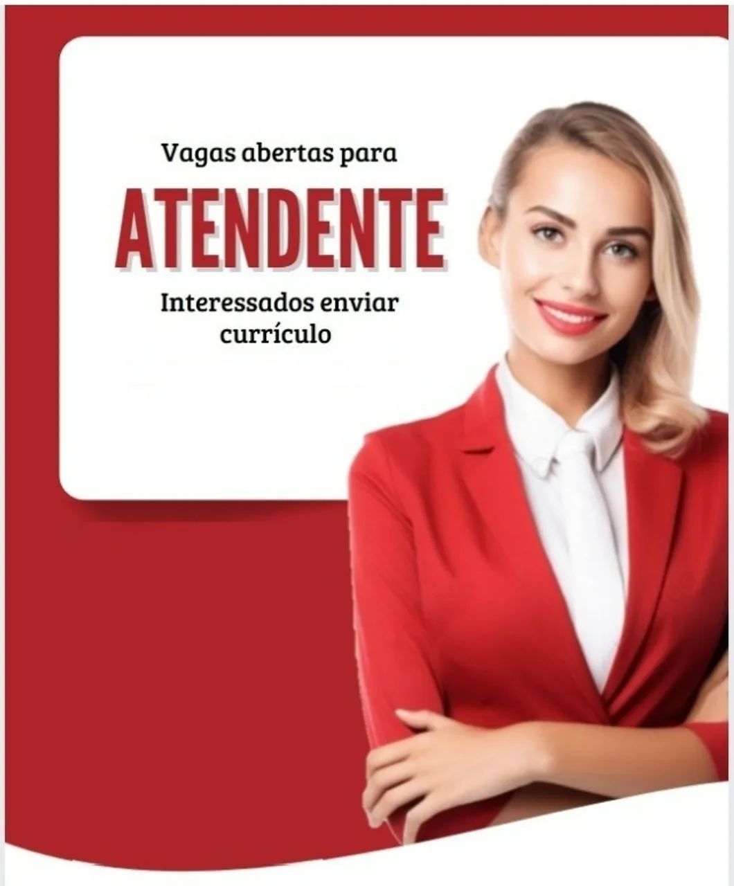 Contrata-se Atendente de Cantina