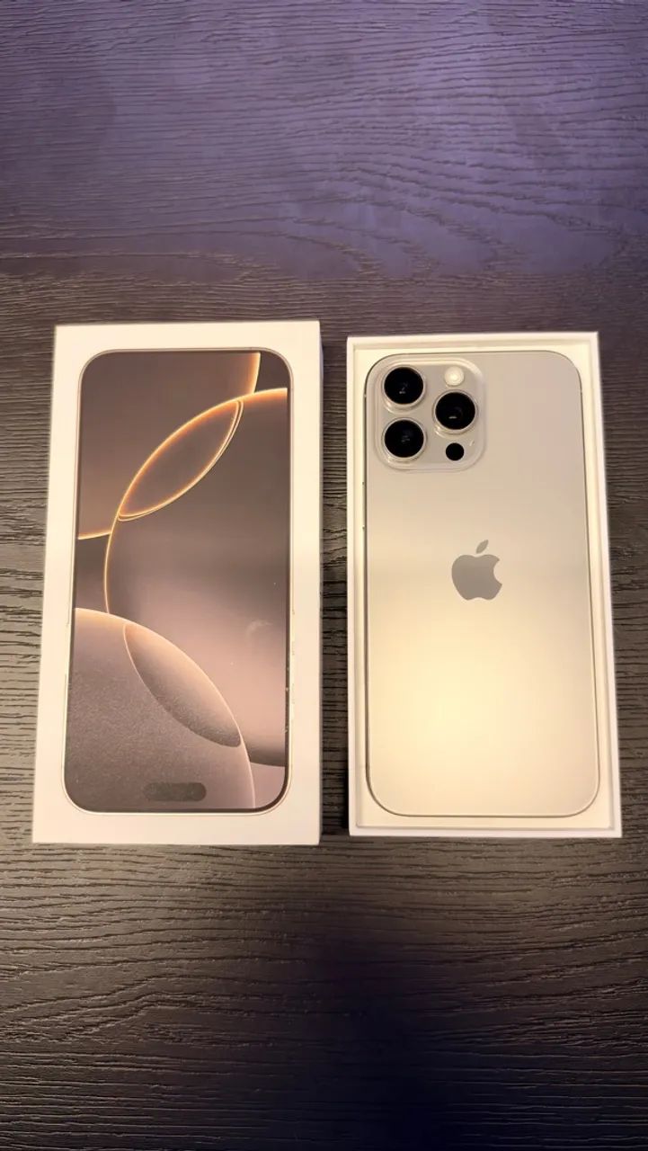iPhone 16 Pro Max 256GB Titânio Natural - Impecável - Foto 2