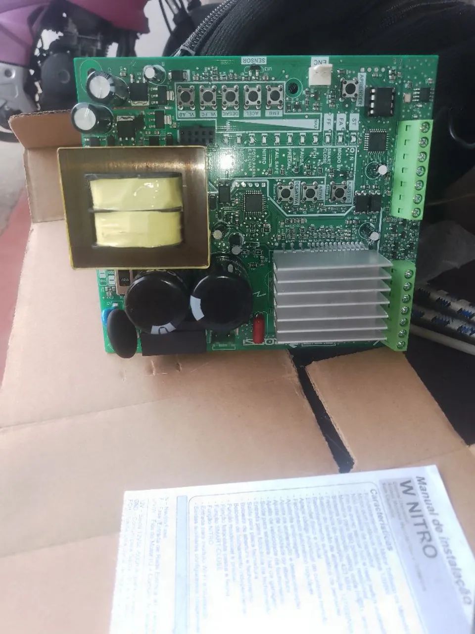 Central de comando nitro e o encoder  - Foto 5
