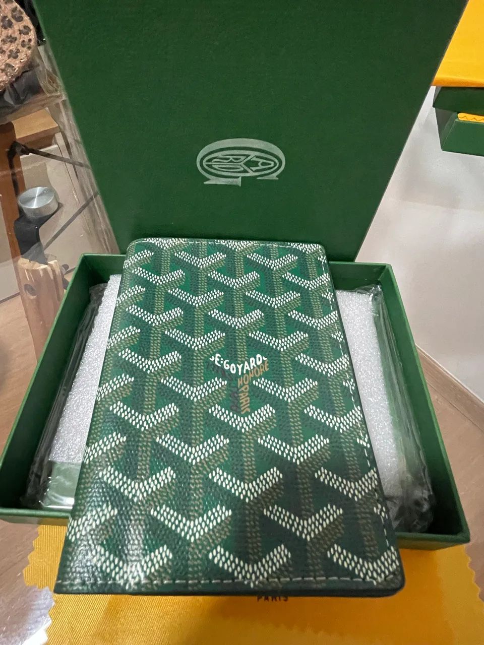 Carteira passaporte Goyard - NOVA  - Foto 5