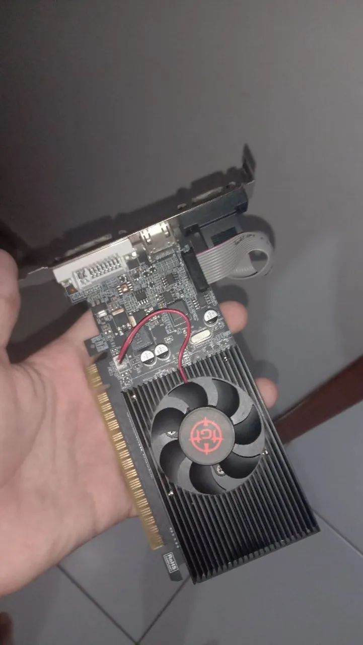 Placa de vídeo Gt 610 2gb