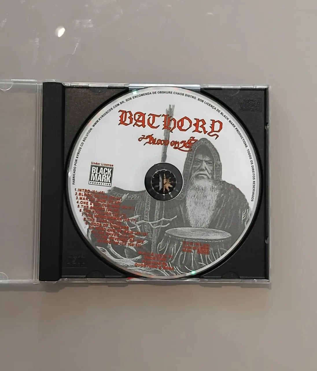 CD Bathory - Blood On Ice - Foto 3